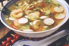 Radish Hot and Sour Soup